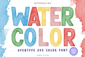 Creative Watercolor Font Styles & Inspiration