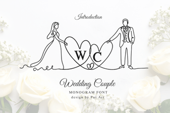 Craft Your Perfect Wedding Monogram Font