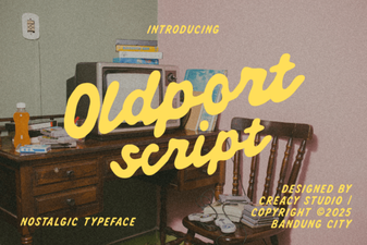 Oldport Script Fonts: Timeless Elegance for Design