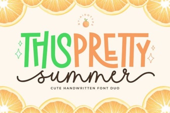 Beautiful Summer Fonts for Your Creative Projects