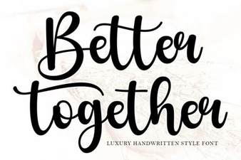 Better Together Font: Creative Duos & Pairing Ideas